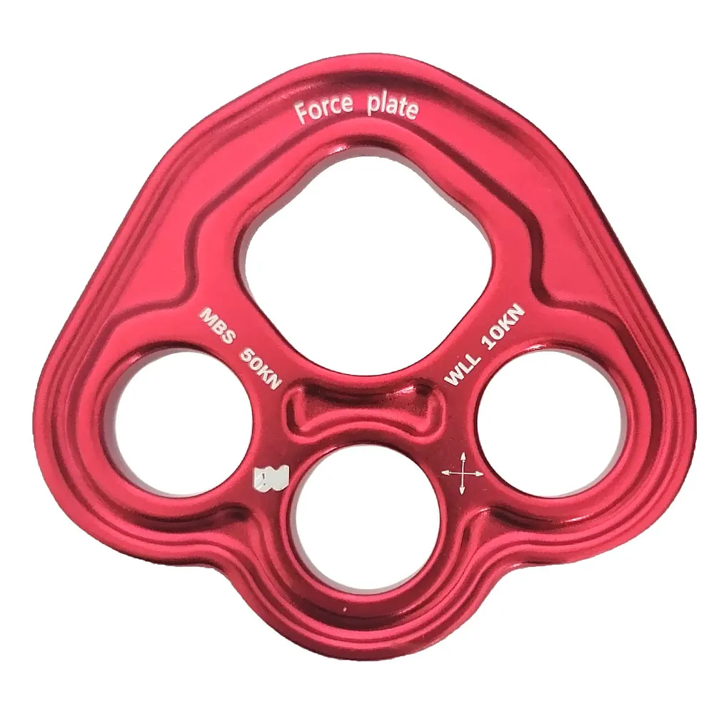 Outdoor Adventure Gear - 35KN Rigging Plate Climbing Aluminum Bear