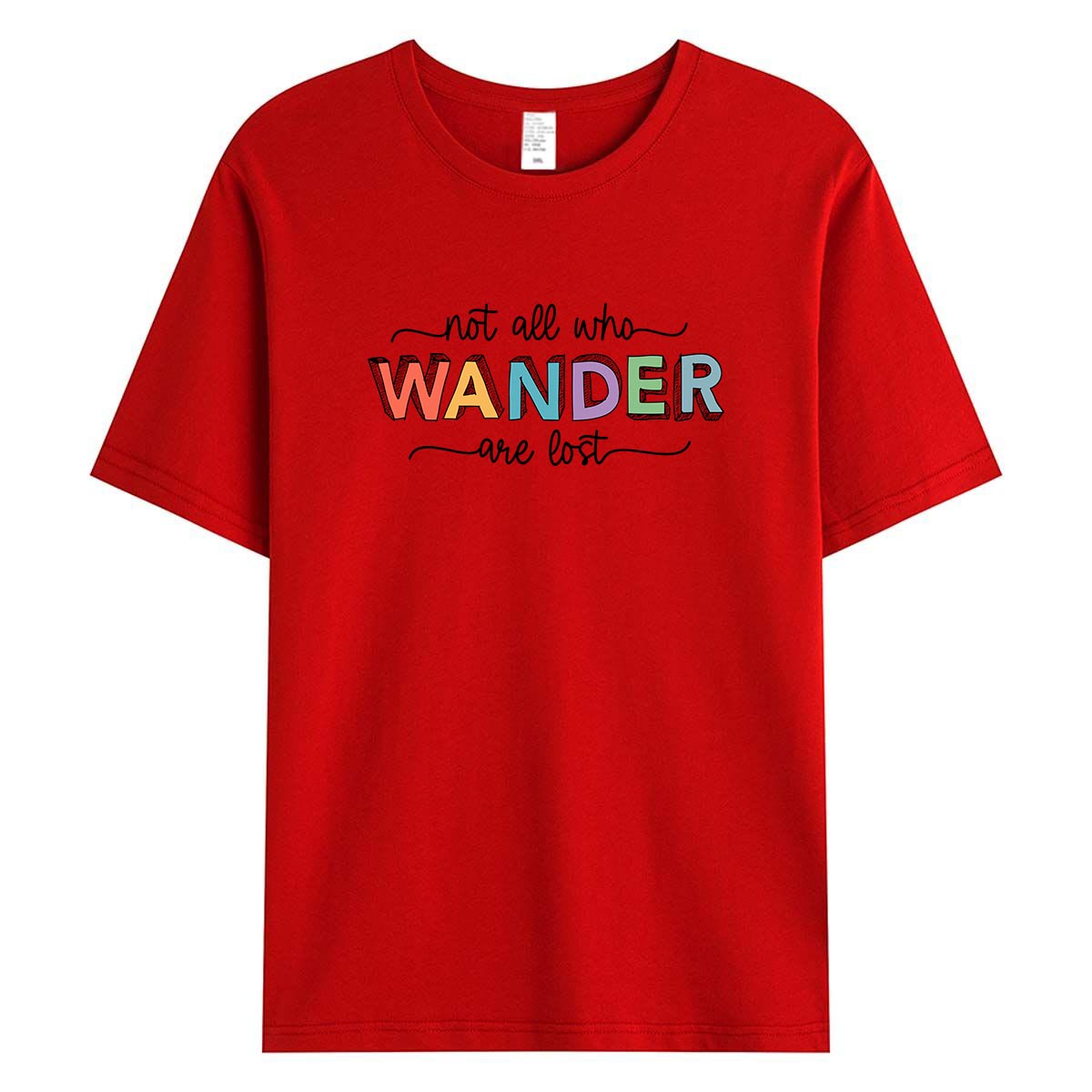 Casual WANDER Print T-Shirt Wo - огляд і ціна Outdoor Adventure Vacations