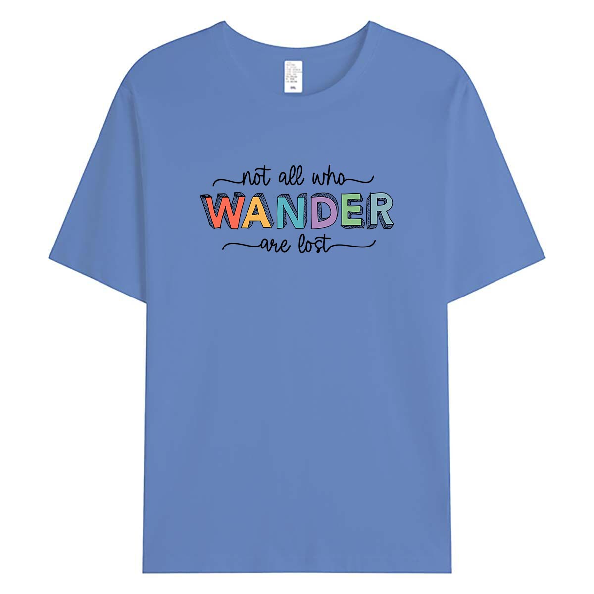 Casual WANDER Print T-Shirt Wo - огляд і ціна Outdoor Adventure Vacations
