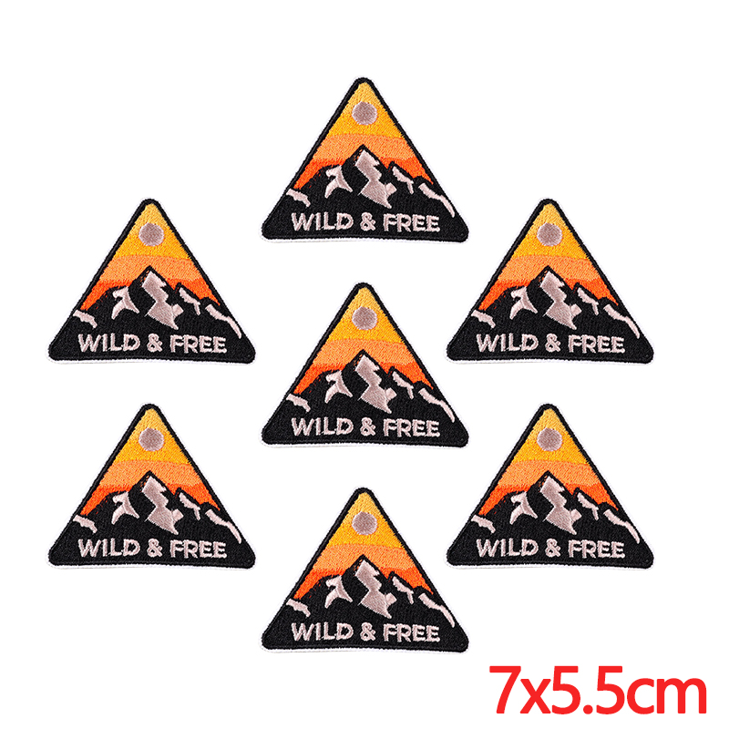 10PCS/Lot Explorer Emblem Embr - огляд і ціна Outdoor Adventure Travel Show