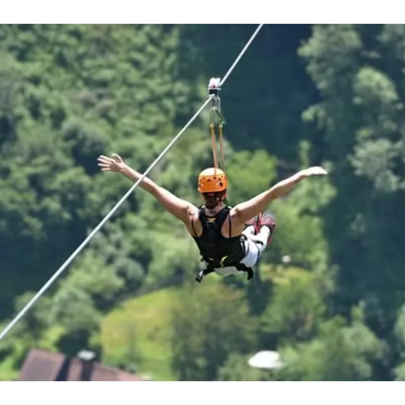 Customized Heavy Jungle Zip Li - огляд і ціна Outdoor Adventure Zipline