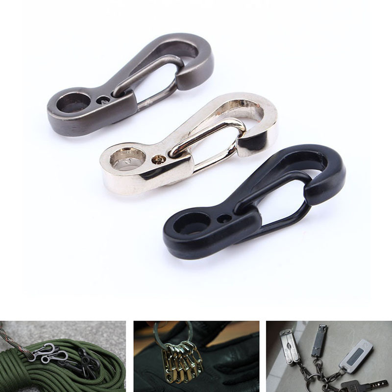 10Pcs/lot Mini Carabiner Parac - огляд і ціна Outdoor Adventure Backpack