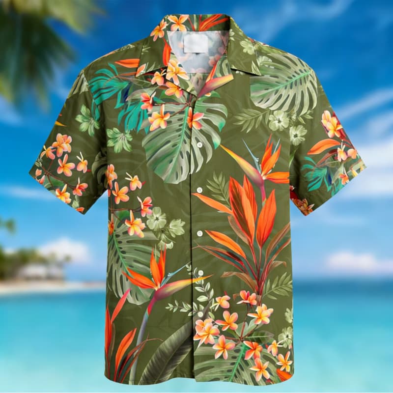 Men's Premium Hawaiian Floral  - огляд і ціна Outdoor Adventure Vacations