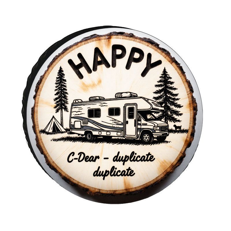 HAPPY RV Camping Theme Polyest - огляд і ціна Outdoor Adventure Rv