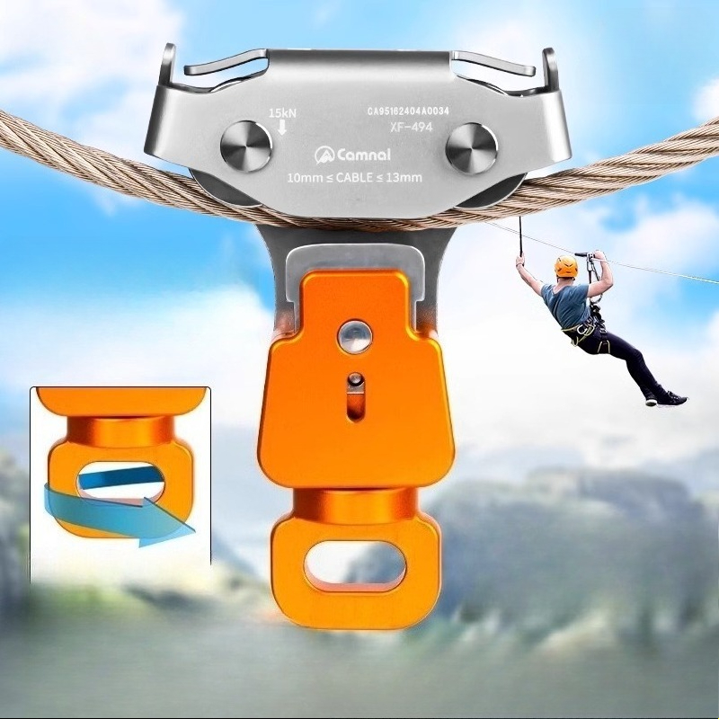Outdoor Steel Cable Zipline Pu - огляд і ціна Outdoor Adventure Zipline