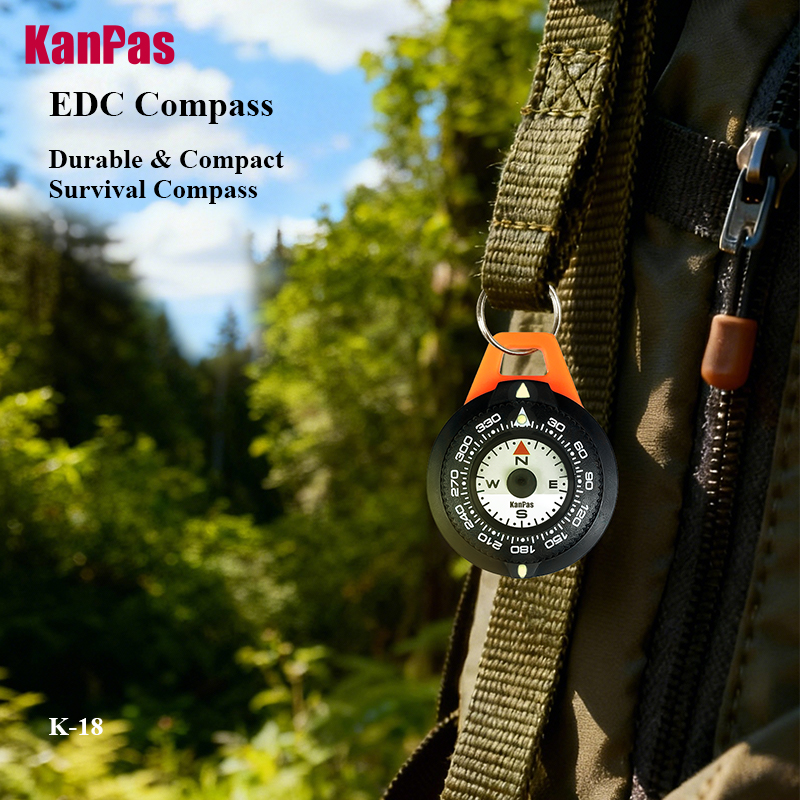 KANPAS EDC Mini Compass, Lumin - огляд і ціна Outdoor Adventure Gear