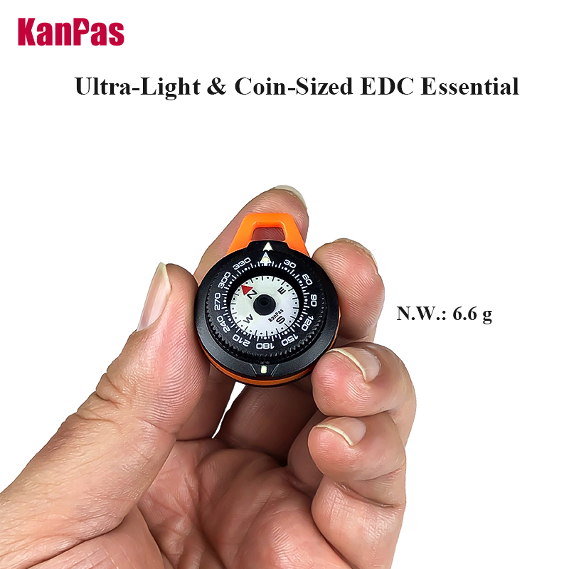 KANPAS EDC Mini Compass, Lumin - огляд і ціна Outdoor Adventure Gear