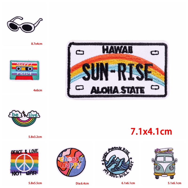 10PCS Iron On Patches Outdoor  - огляд і ціна Outdoor Adventure Travel Show