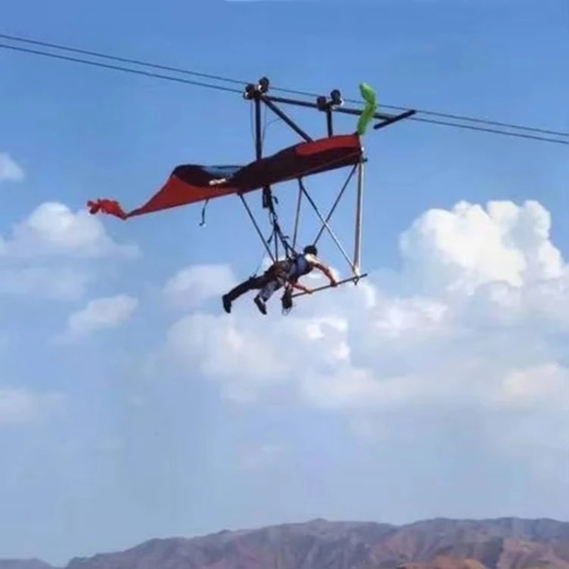 Outdoor Gliding Zipline Swingi - огляд і ціна Outdoor Adventure Zipline