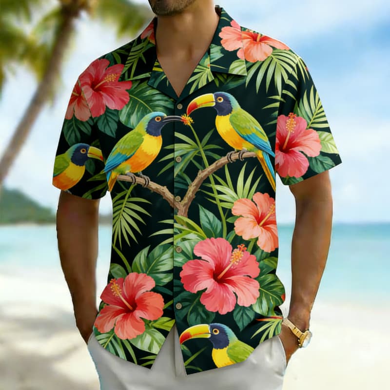 Men's Premium Tropical Bird Pr - огляд і ціна Outdoor Adventure Vacations