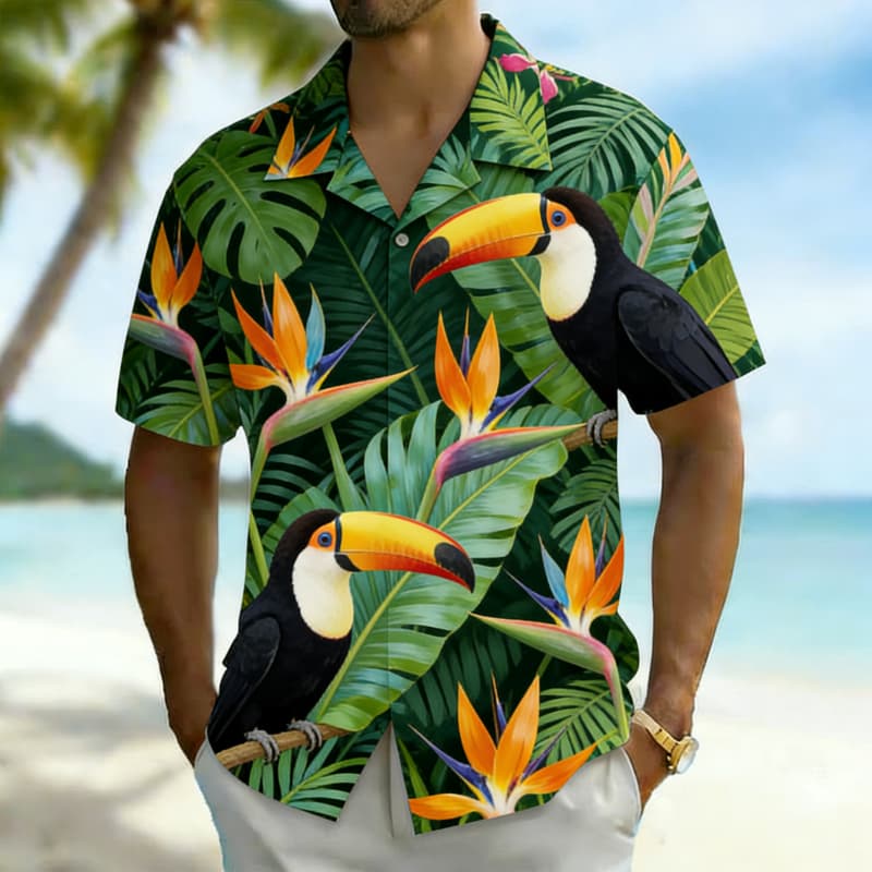 Men's Premium Tropical Bird Pr - огляд і ціна Outdoor Adventure Vacations