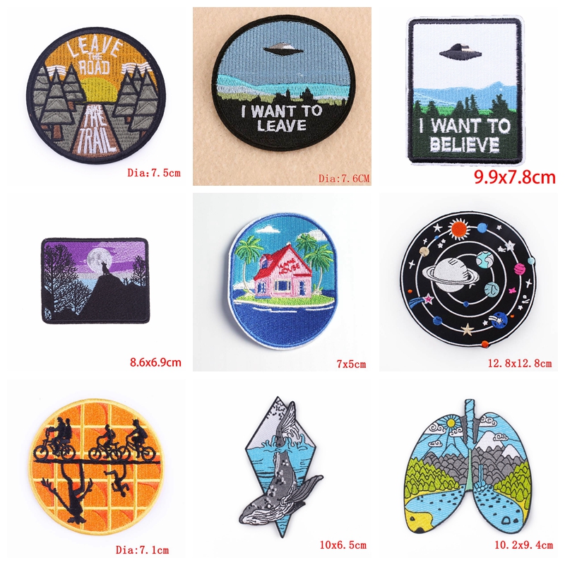 10PCS Rainbow Patch Mountain A - огляд і ціна Outdoor Adventure Travel Show