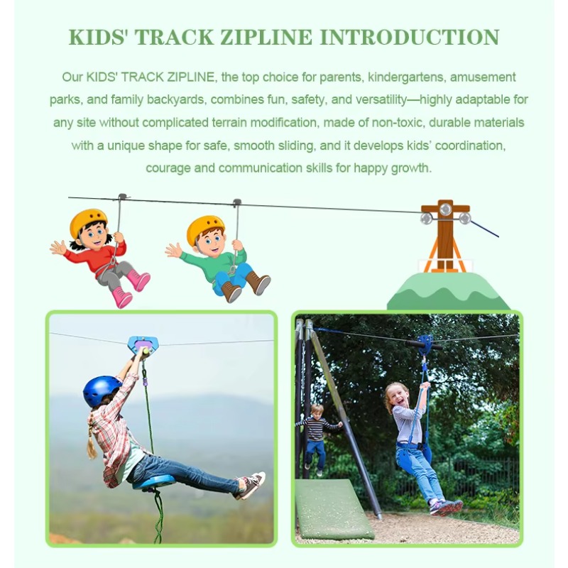 Zipline Game Set Outdoor zipli - огляд і ціна Outdoor Adventure Zipline