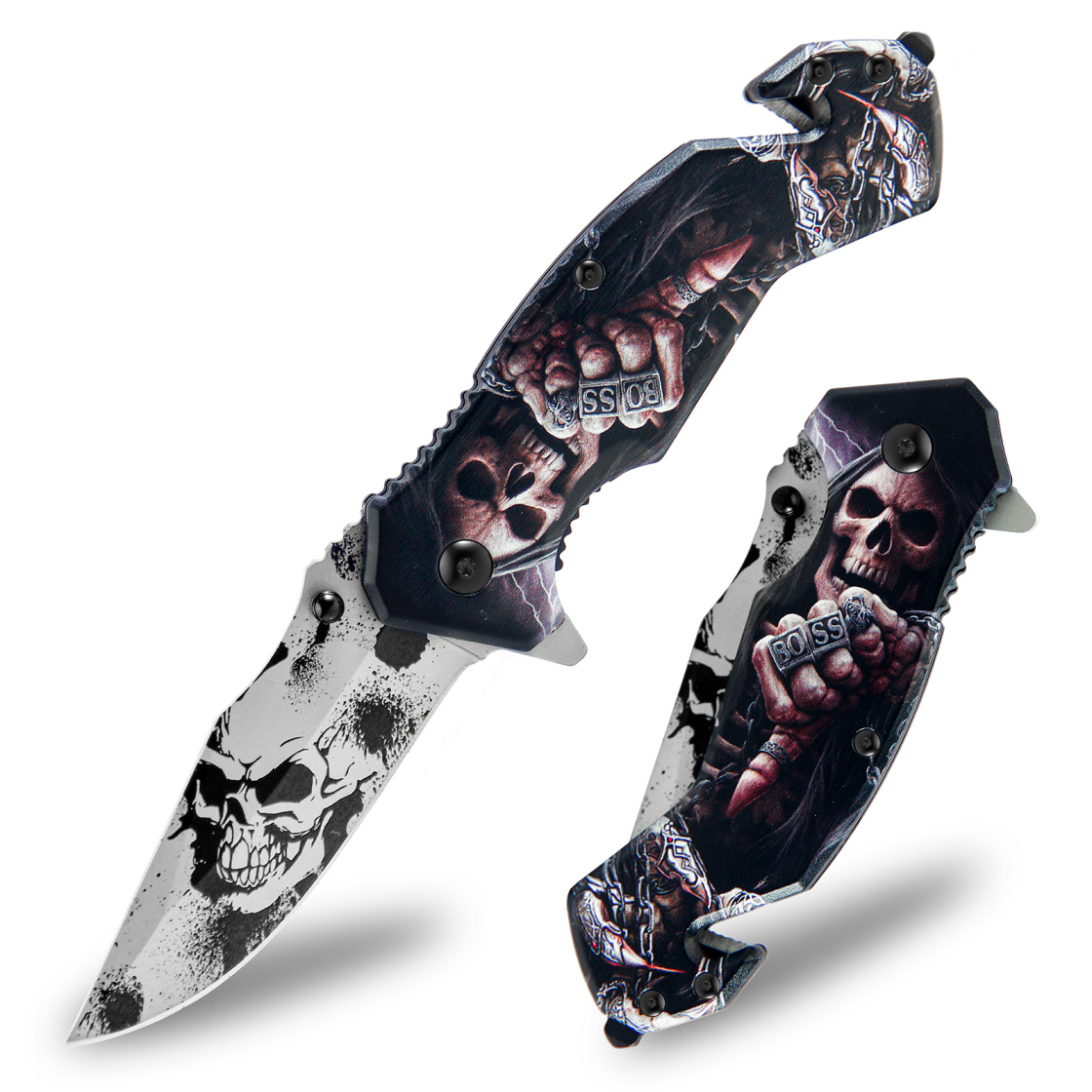 Cool Skull Ghost Head Pattern  - огляд і ціна Outdoor Adventure Holidays