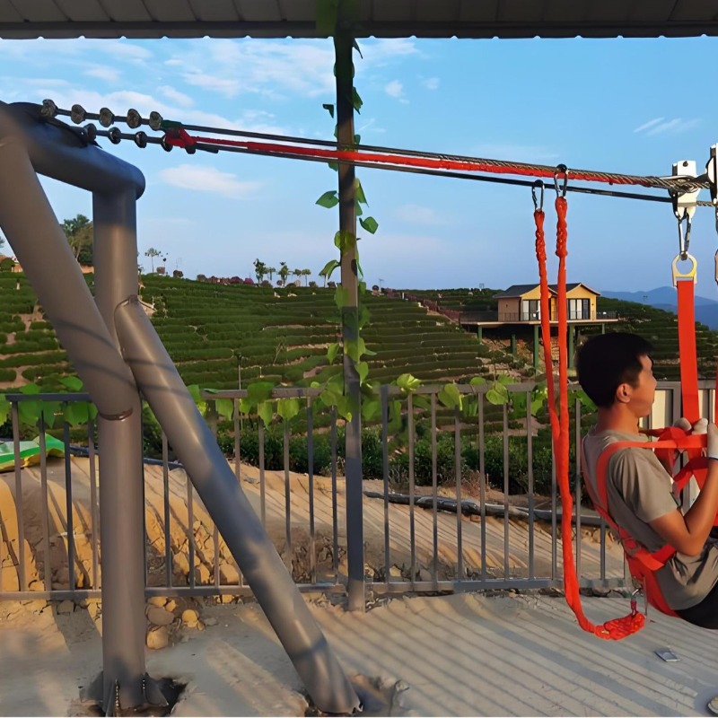 High-altitude zipline equipmen - огляд і ціна Outdoor Adventure Zipline