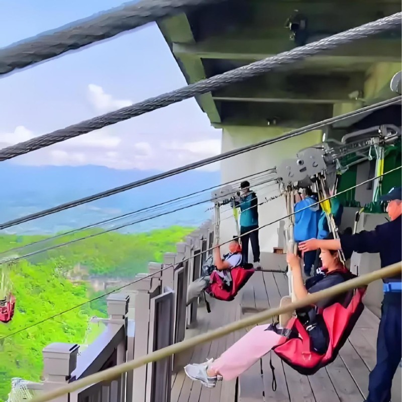 High-altitude zipline equipmen - огляд і ціна Outdoor Adventure Zipline